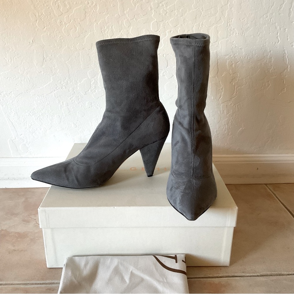 M. GEMI Suede Bootie